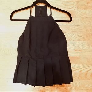 NWOT ASOS Black Peplum Top, 2